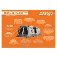 Vango Anantara IV Air TC 450XL - Familienzelt Baumwollmischgewebe