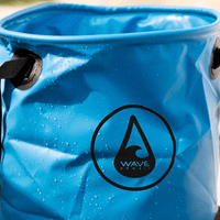 WAVE HAWAII Foldable Bucket-Bag blue