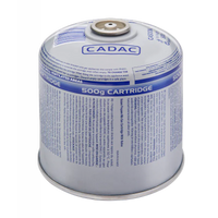 CADAC Gascartridge 500g Threaded Valve / Schraubkartusche