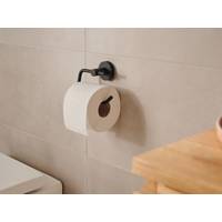 tesa® MOON Weißer Toilettenpapierhalter, selbstklebend, pulverbeschichtet