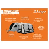 Vango Balletto Air 390 Elements Shield - Teileinzugvorzelt