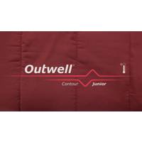 Outwell Contour Junior Rot - Schlafsack