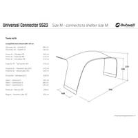 Outwell Universal Zelt Connector M - Pavillon