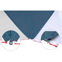 Bent Verbindbares Sonnensegel Zip-Protect Canvas Dunkelblau / RV Hellblau
