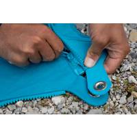 Bent Verbindbarer Teppich Zip-Carpet Hellblau Karibik Druck
