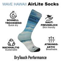 WAVE HAWAII AirLite DryTouch Socks Design 5, S-M - EU: 36-41, US: 6-8,5 - Socken