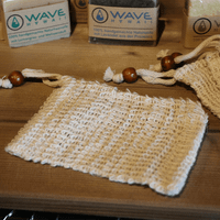 WAVE HAWAII Naturseifenshampoo Lavendel Plus mit Sisal-Säckchen für Stückseife