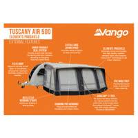 Vango Tuscany Air 500 Elements ProShield - Wohnwagenvorzelt