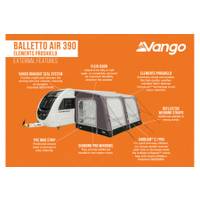 Vango Balletto Air 390 Elements ProShield - Teileinzugvorzelt